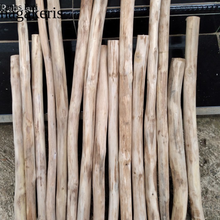 

macrame ranting wood kayu jati halus sudah amplas kayu murah 100cm FXN6 XD10
