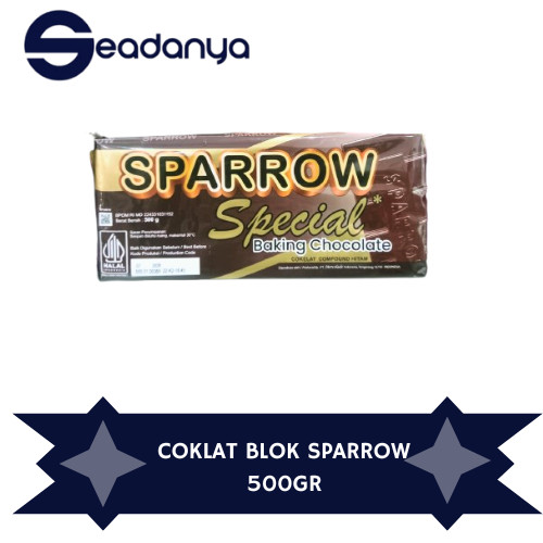 

Sparrow Cokelat Compound 500g