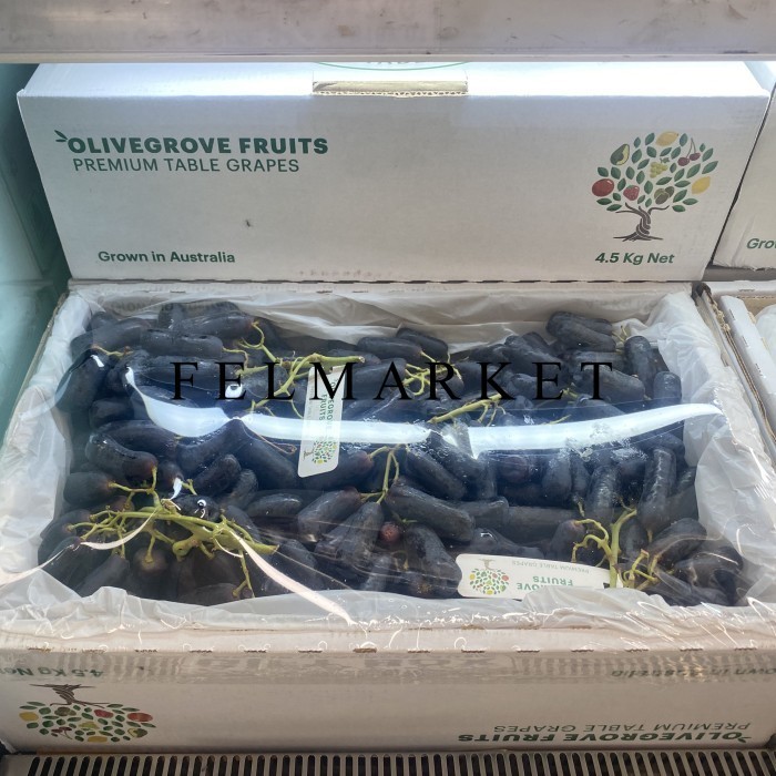Hampers Anggur Moondrop Australia Manis / Buah Anggur Moondrop / 4.5 Kg