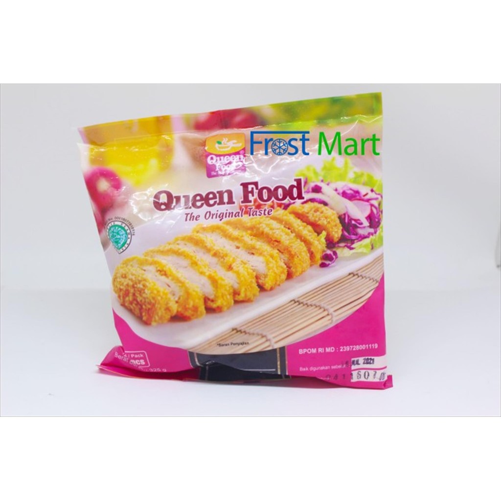 

Chicken Katsu Queen Isi 4Pcs 325Gr