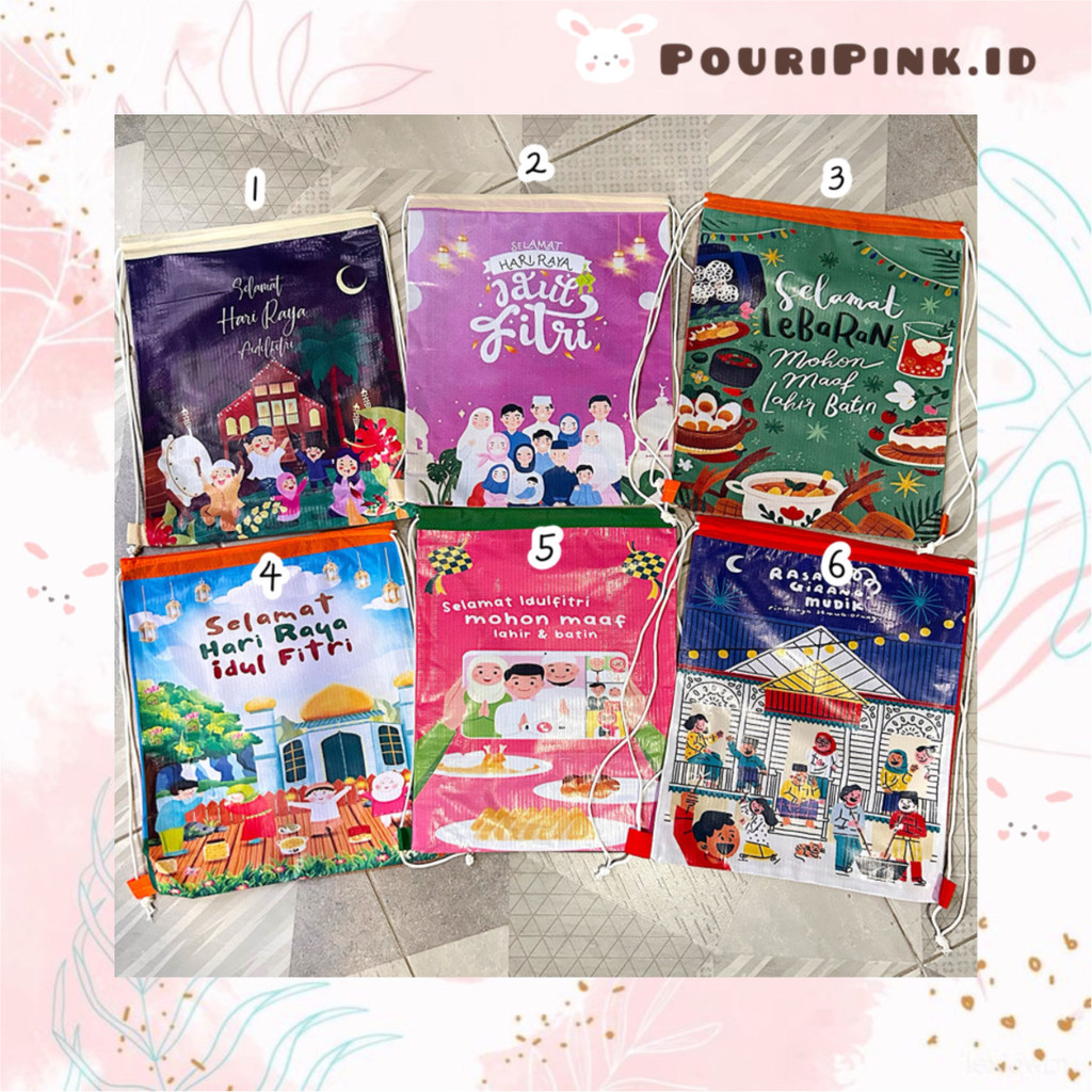 

Tas Serut Lebaran Idul Fitri 2025 Aesthetic Hampers Parcel Goodie Bag Ransel Lucu Ramadhan Hadiah Kado Snack Anak Muslim Mtp Banjar Martapura PouriPink.id