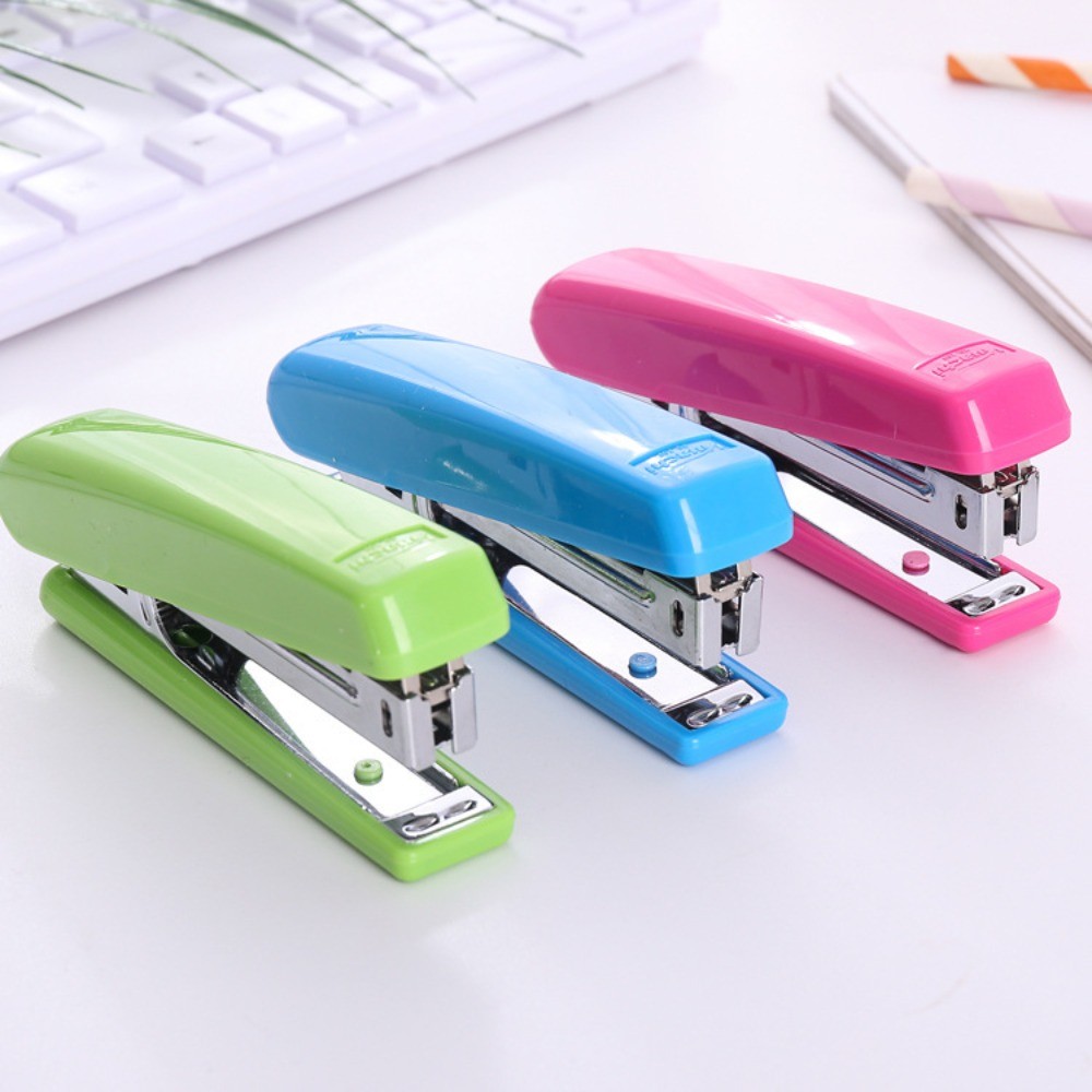 

1pc Stapler Without Staples Stapleless Stapler for School Office Supplies Stationery
