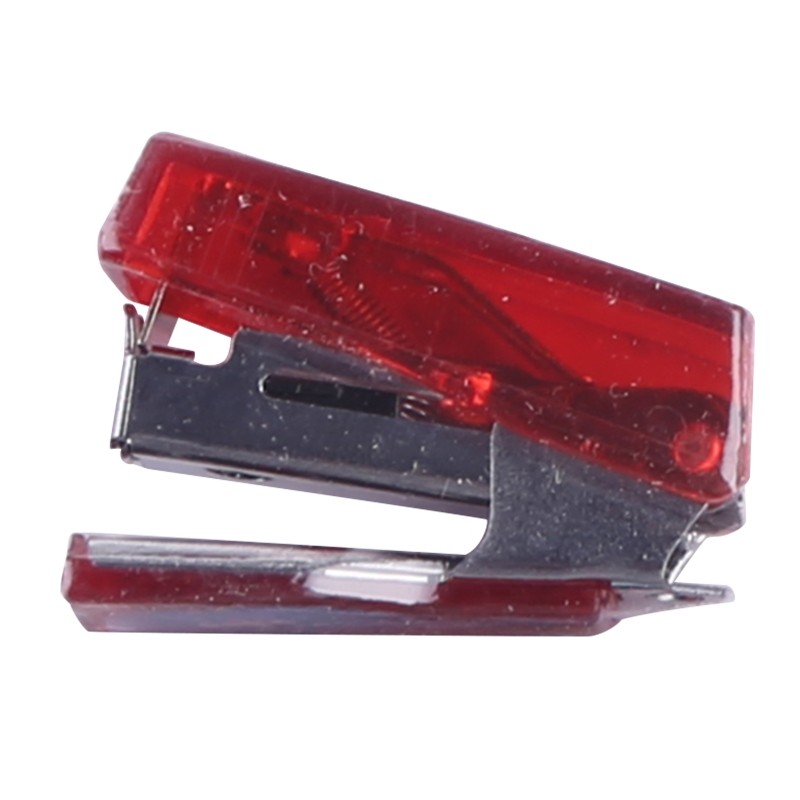 

Mini Desktop Stapler Maximum 12 Sheets Capacity with for Staples Color As Ra Dropship