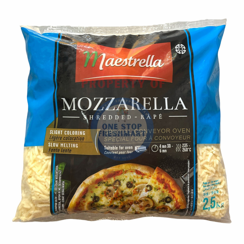 

MAESTRELLA KEJU MOZARELLA PARUT 2,5KG / MAESTRELLA KEJU PARUT 2,5KG