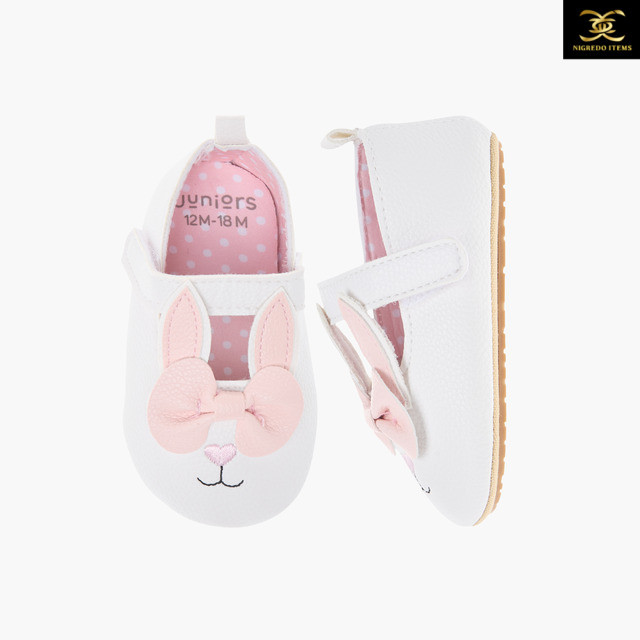 Babyshop Juniors Sepatu Anak Perempuan Bunny Applique Booties - White
