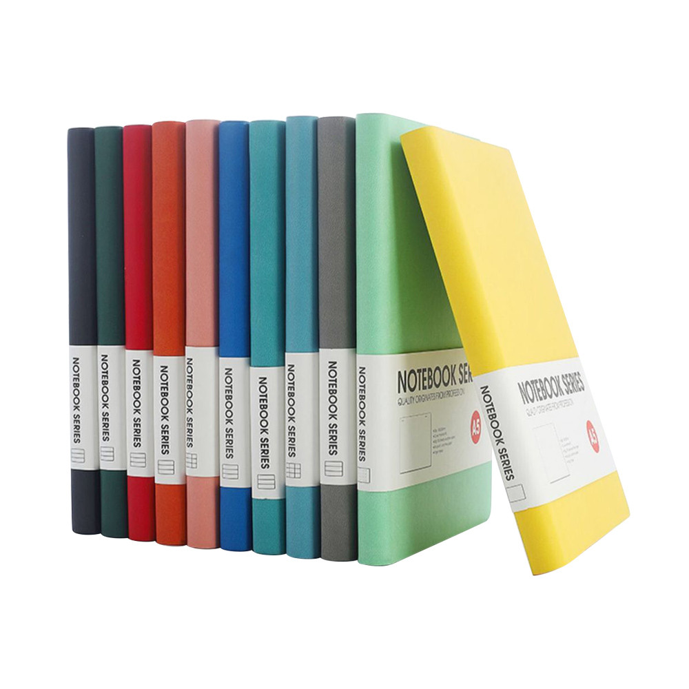 

B5 Thickened Notebook,4 Types Inner Pages,132 Sheets/Book,Soft PU Waterproof Cover Diary Agenda Office Student Diary QP-60