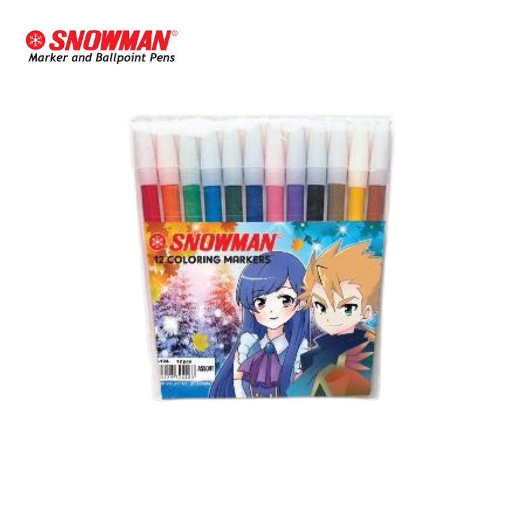 

SNOWMAN 12 WARNA / (1SET ISI 12WARNA)