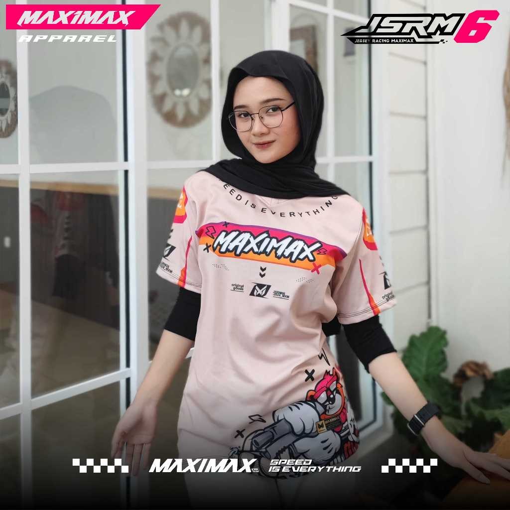 JERSEY RACING / jersy balapan Maximax V.6 | Maximax Apparel |  Karakter