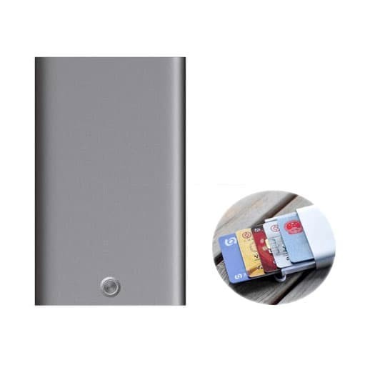 

Dompet Kartu Premium Card Case Automatic Aluminium Elegan Tempat ATM