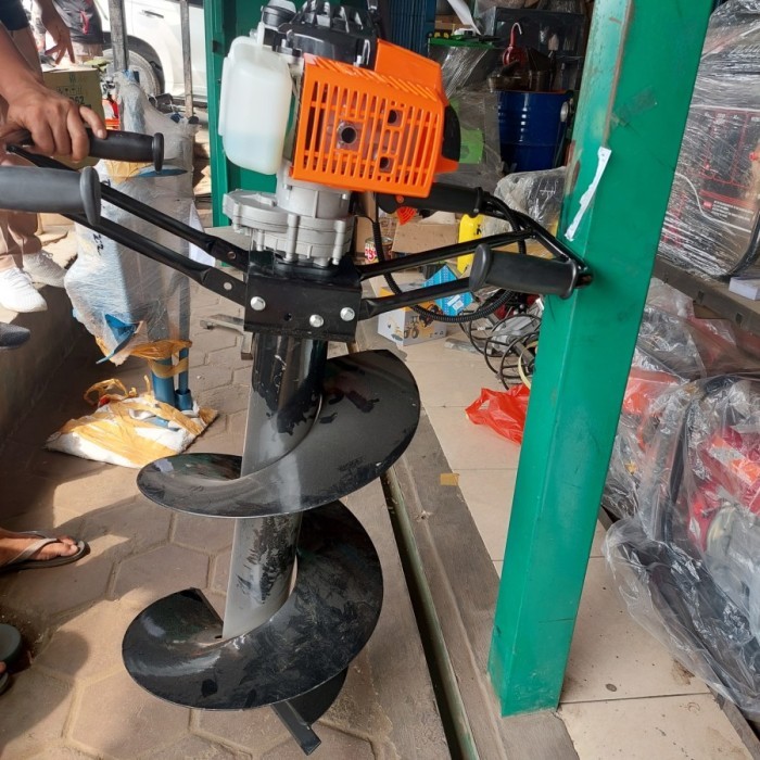 Mesin Bor Tanah Biopori Auger FIRMAN FPD 62 + 400MM 14inch
