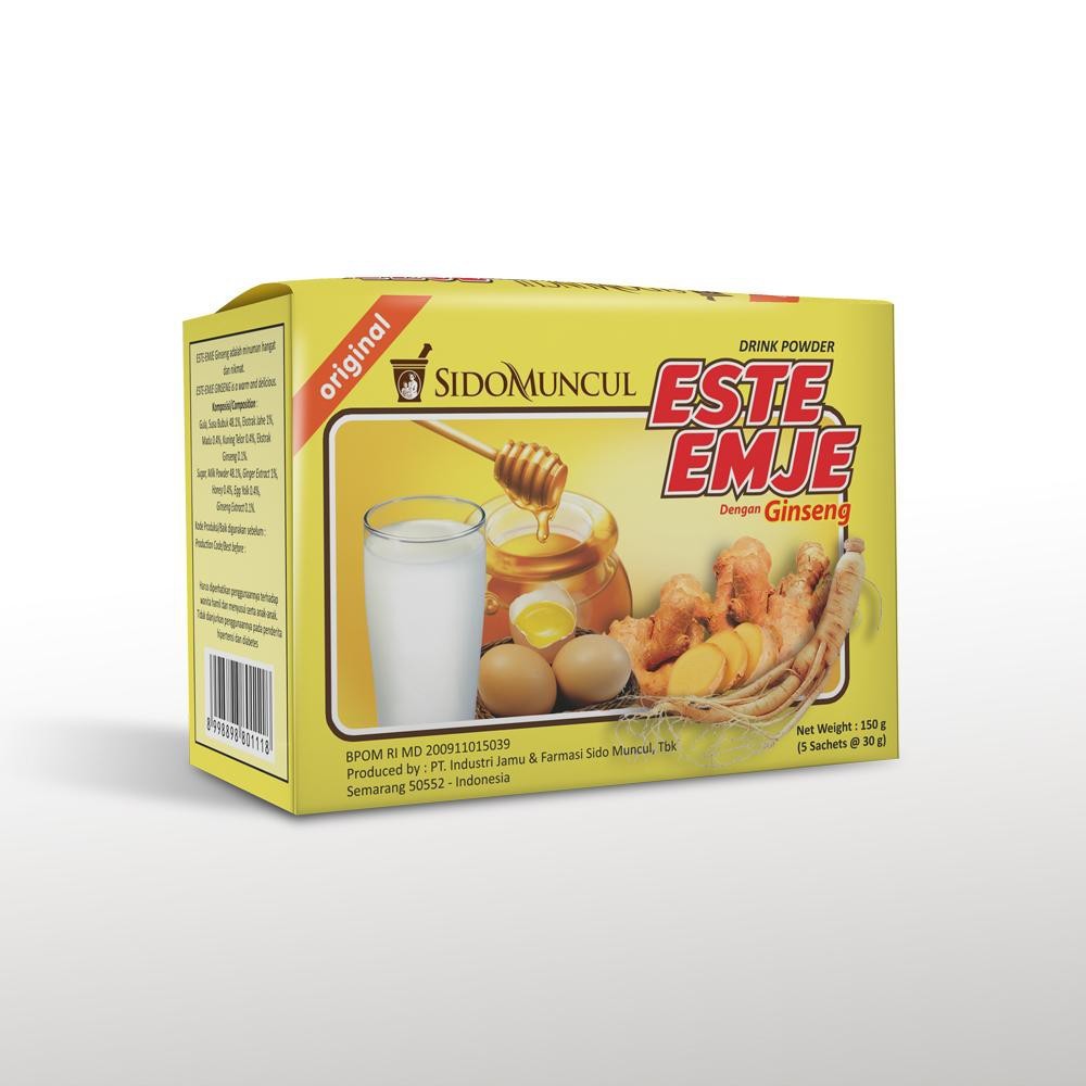 

Sido Muncul Este Emje Susu Teh Madu Jahe STMJ Isi 5 Sachet