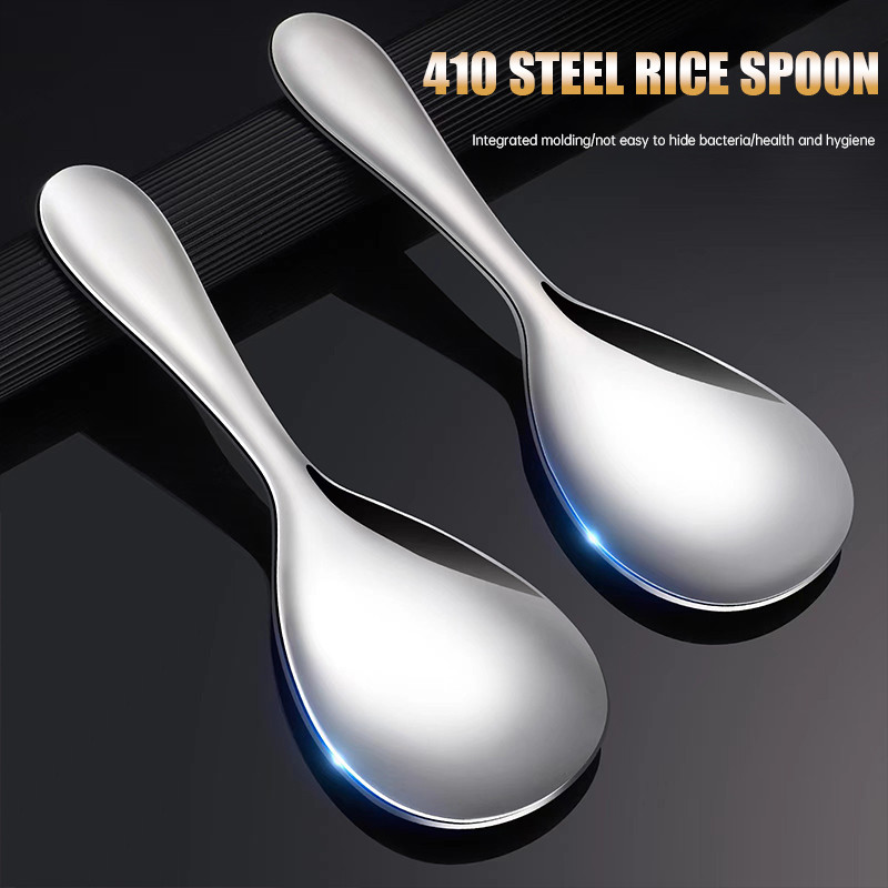 

Cod Stainless Steel 304/Piring Sendok Saji Emas/Sendok Nasi Sendok/Sendok Nasi Tebal/Sendok Nasi Dapur Rumah Tangg hottome