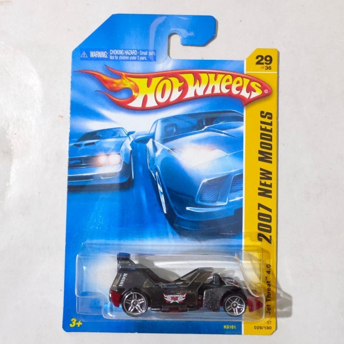 SR99 HW Hot Wheels Jet Threat 4.0 Hitam merah