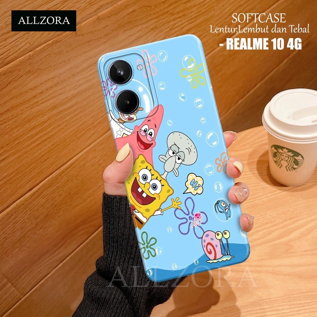 Case Realme 10 4G 2022 Terbaru - Fashion Case KARTUN - Casing Hp Realme 10 4G 2022 Terbaru - Kesing 