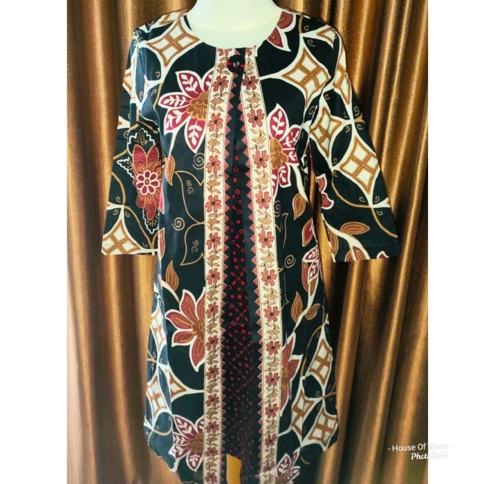 DRESS BATIK LUWEN - BAJU BATIK LUWEN - TERUSAN BATIK - TYPE 3