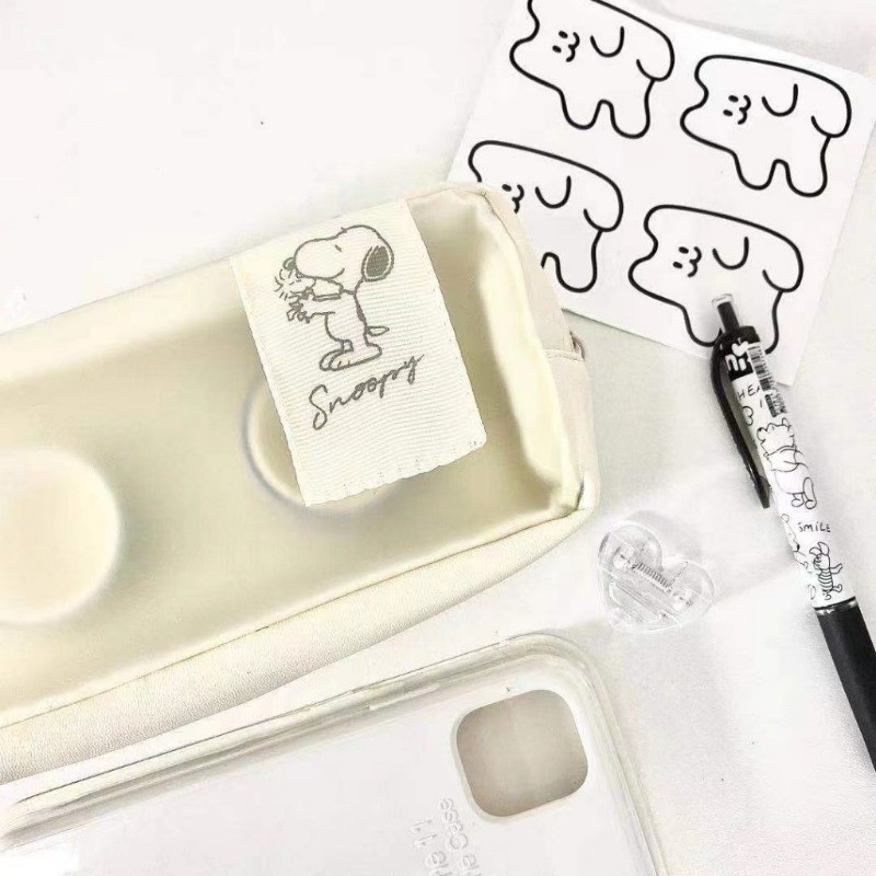 

gk Transparent Pencil Case Cute Large Capacity Pencil Case Pensil Pouch Make Up