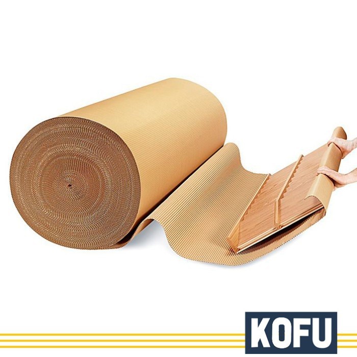 

Single Face / Corrugated Wrap Roll - B Flute, 160 cm / Kardus Gulungan