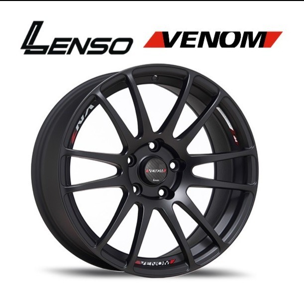velg Lenso Venom 2 High Ring 18 HRV CRV Alphard Camry Innova Xpander