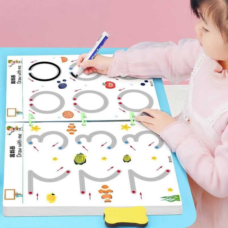 

Magical Tracing Workbook Set Practice Copybook for Kids