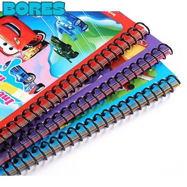 

BORES Magic Water Coloring Book Invisible Ink Buku Gambar Mewarnai Anak Spidol Air