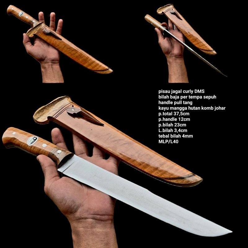 Pisau Dapur Sembelih Jagal Fulltang