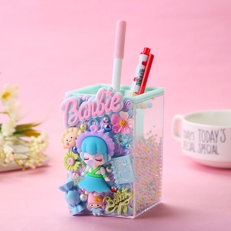 

Tempat Pulpen / Pensil DIY Untuk Anak Menambah Cantiknya Meja Belajar Anak