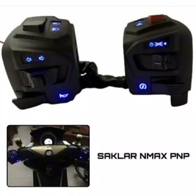 Saklar Pulsar Led Pnp Untuk Nmax New Nmax Old Universal Untuk Semua Motor