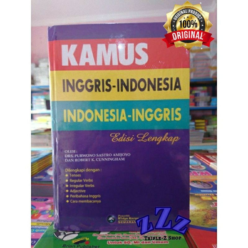 

[PROMO MURAH] Kamus Bahasa Inggris Besar Hard Cover Original Penerbit Widya Karya - Gratis packing kardus!! - WK