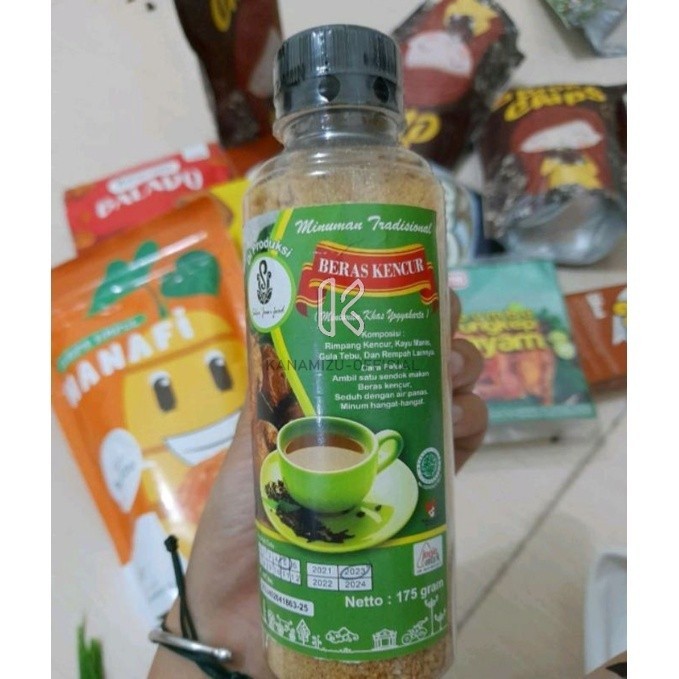 

Sekar Jawi Beras Kencur Wedang Botol 175 gram Minuman Tradisional Halal Instant Bubuk Serbuk Instan Sekarjawi Jamu Herbal Unik Herba Oleh Jogja Yogyakarta Indonesia Herb Herbs Rimpang Kayu Manis Gula Batu