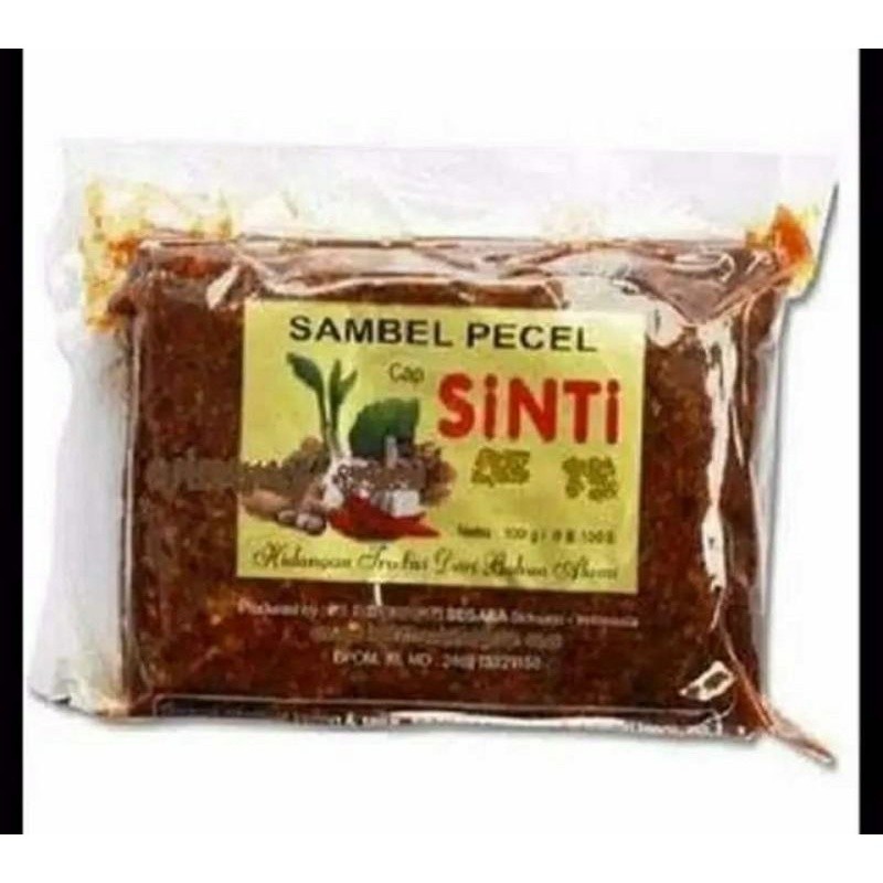 

TM BUMBU PECEL SINTI 100 GRAM