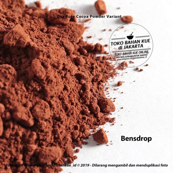 

Bensdorp Swiss 5kg Sak Pure Cocoa Powder Bensdrop Cokelat Bubuk Murni