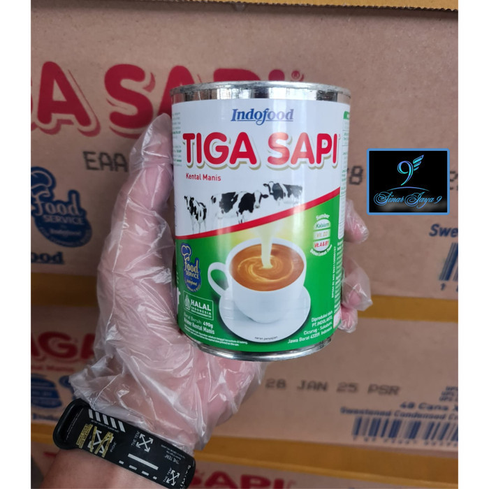 

Susu Kental Manis Tiga Sapi 490gr / SKM Tiga Sapi 490gr