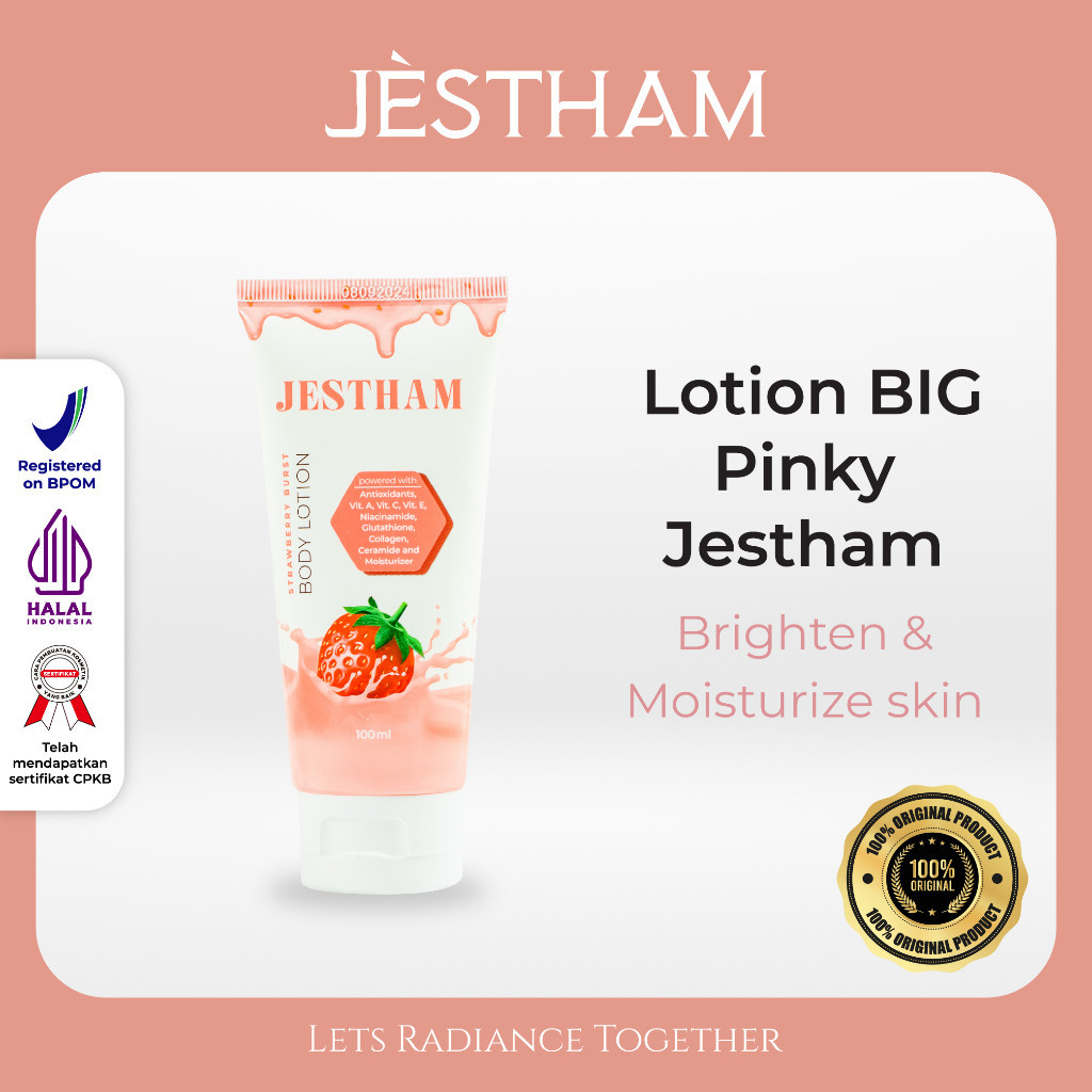 -  Jestham Body Lotion Strawberry Burst 100ml