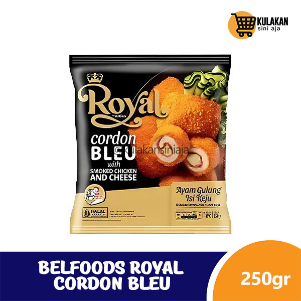 

Belfoods Royal Cordon Bleu 250 gr - Ayam Gulung Isi Keju