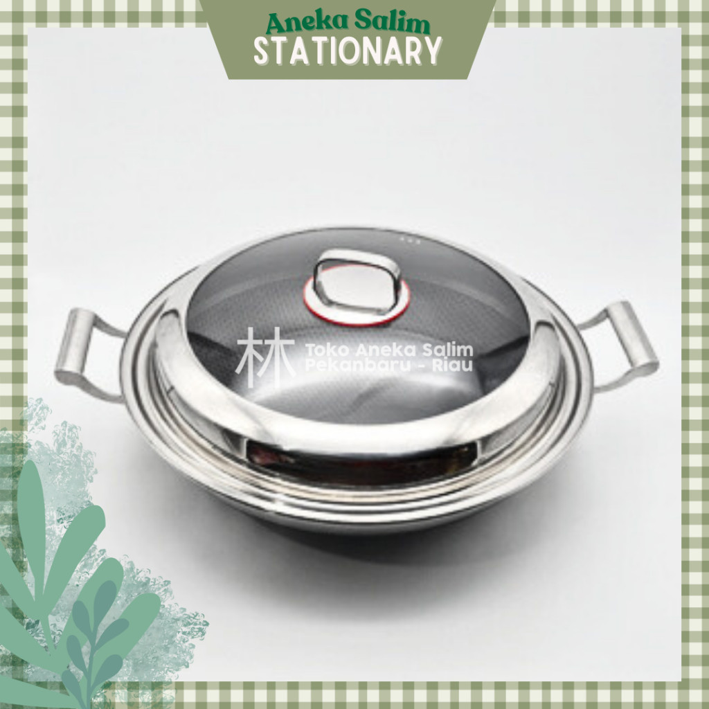 Anekasalim - Wajan Wok Anti Lengket Koyle 42 CM KY19842