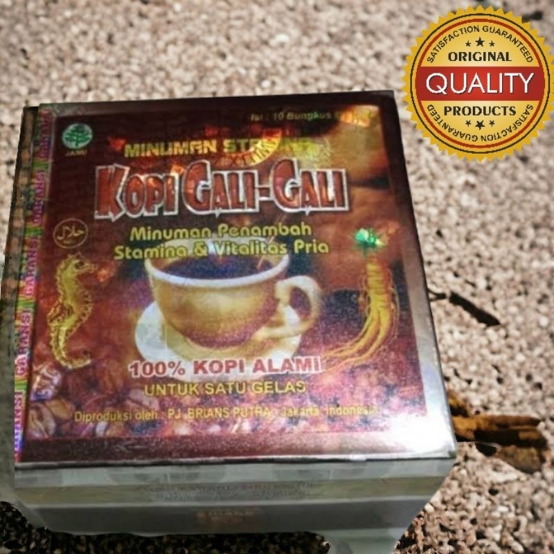 

KOPI GALI GALI ORIGINAL 100%( 1 box 10 sachet)