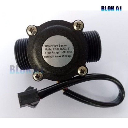 Flow Sensor Sea Ukuran 3/4 Inch Sensor Pom Mini Digital Pertamini