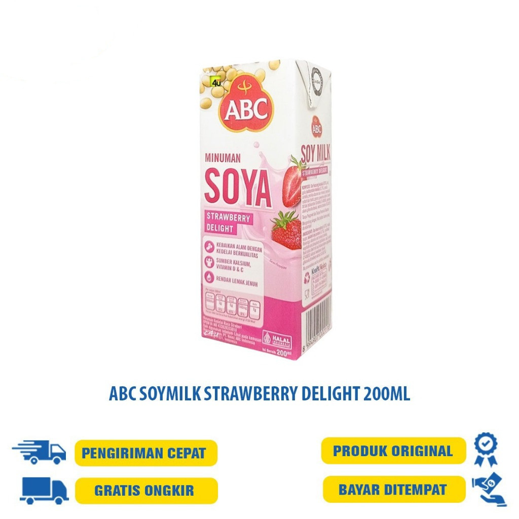 

ABC SOYMILK ALL VARIANT 200ML