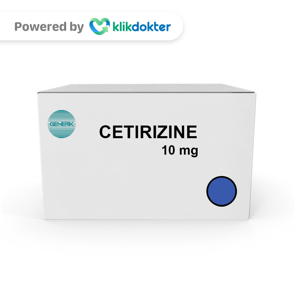 Cetirizine 10mg 10 Tablet Generik