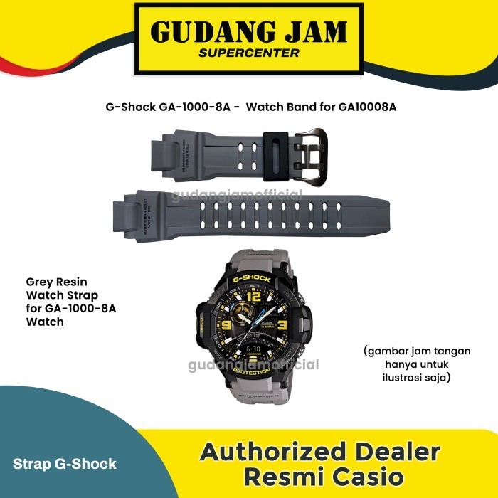 Tali Strap G-Shock GA-1000-8A GA-1000 GA1000 Original