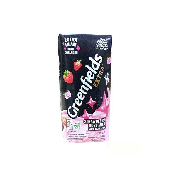 

GREENFIELDS UHT EXTRA STRAWBERRY ROSE 20 Diskon