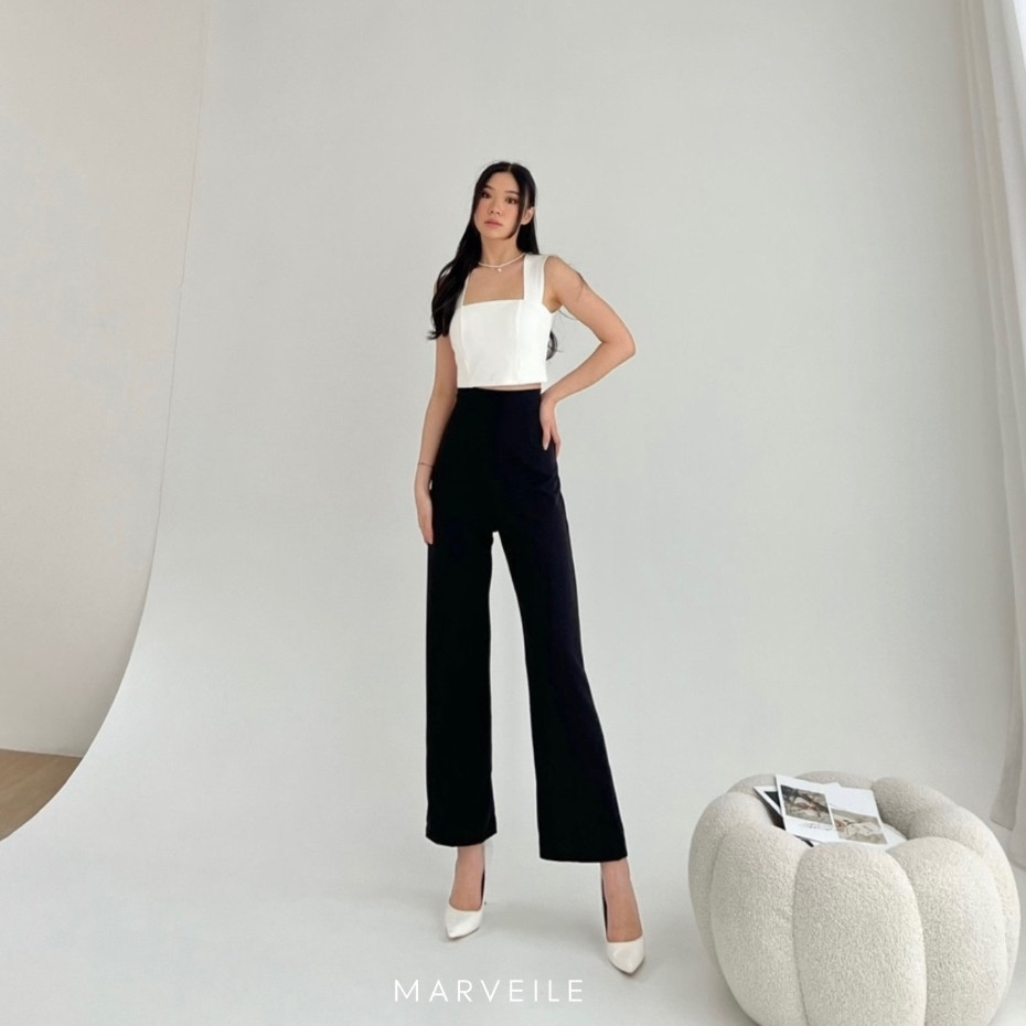 [ Marveile ] Maxy Cullote / Cullote Wanita (SLIM CUT & HIGHWAIST)
