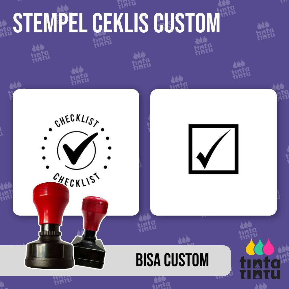 Stempel Ceklis Custom