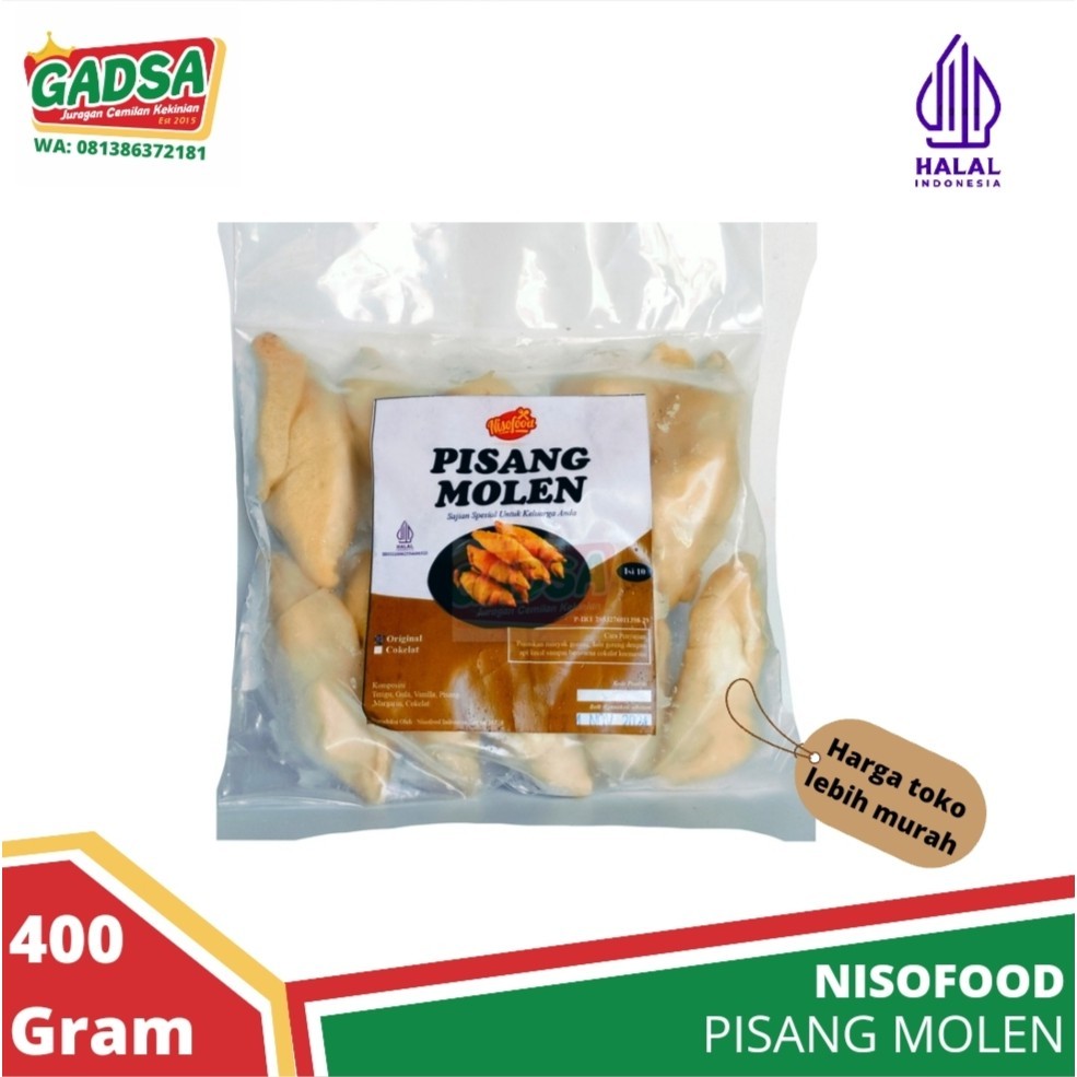 

Pisang Molen Original isi 10