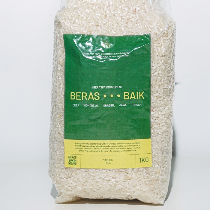 

Beras Baik Putih Sragen (Beras Organik - Bebas Gula) - 5 Kg