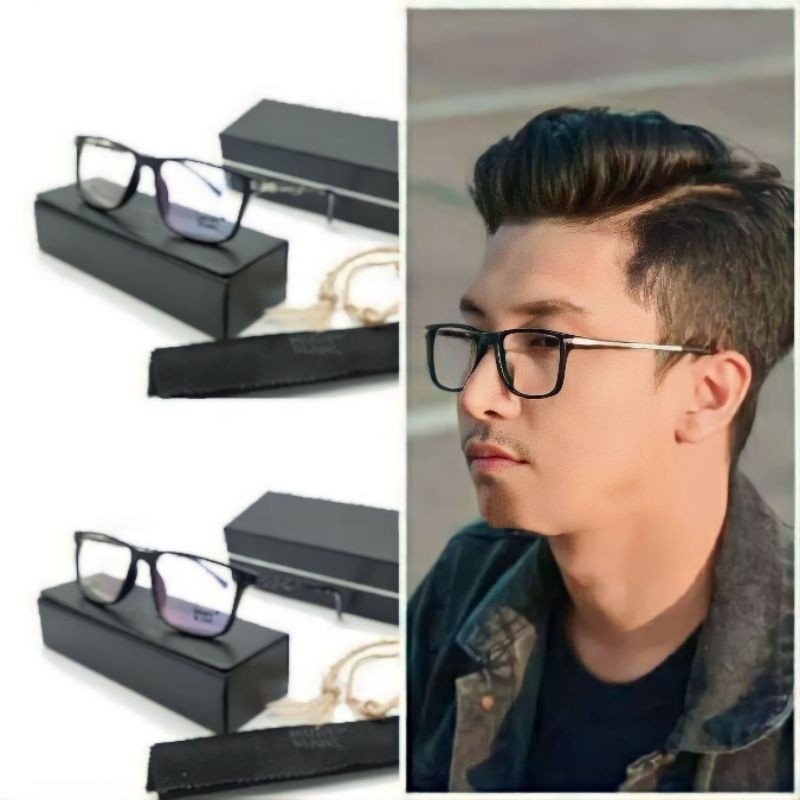 (COD) Frame kacamata pria sporty | kacamata pria | gratis lensa minus photocromic anti radiasi | kac