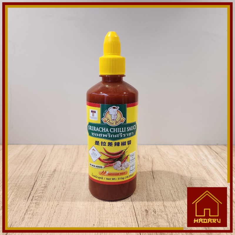 

THAI BOY SRIRACHA CHILI SAUCE 515 GR SAUS CABE MEDIUM HOT / sambal sriracha