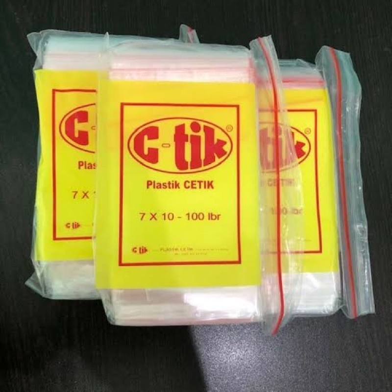 PPS PLASTIK KLIP 7x10 / plastik klip c-tik 7x10 / klip 7 x 10