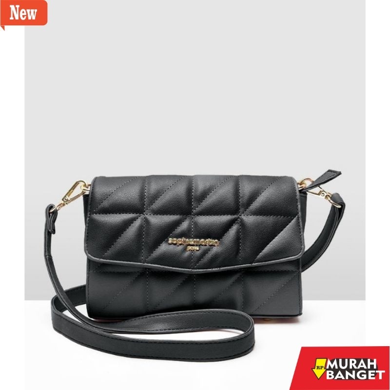 Selempang Wanita Kekinian TAS GEMAYA SLING : BLACK , YELLOW , PINK , GREEN , SOPHIE MARTIN PARIS OFF
