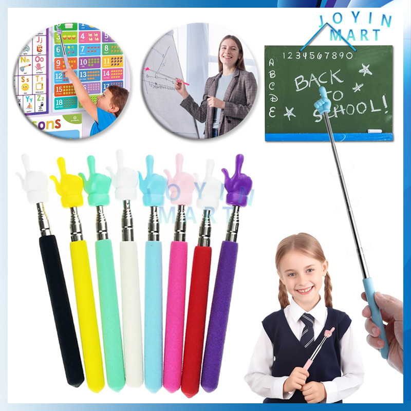 

Pena Pointer Teleskopik Stainless/ Flagpole Retractable Panjang Untuk Presenter/Tongkat Tiang Bendera Teleskopik